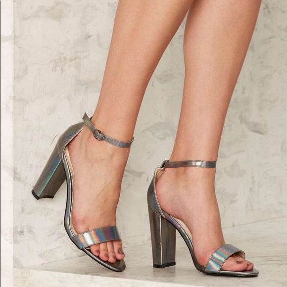 Nasty Gal | Glamorous Standby Rainbow Heel - Picture 2 of 8